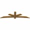 Ekena Millwork Alberta Rough Sawn Timber Gable Bracket, Western Red Cedar, 96"W x 28"H x 2"D x 6"F, 7/12 Pitch GBW096X28X0206ALB00RWR - alternate 2